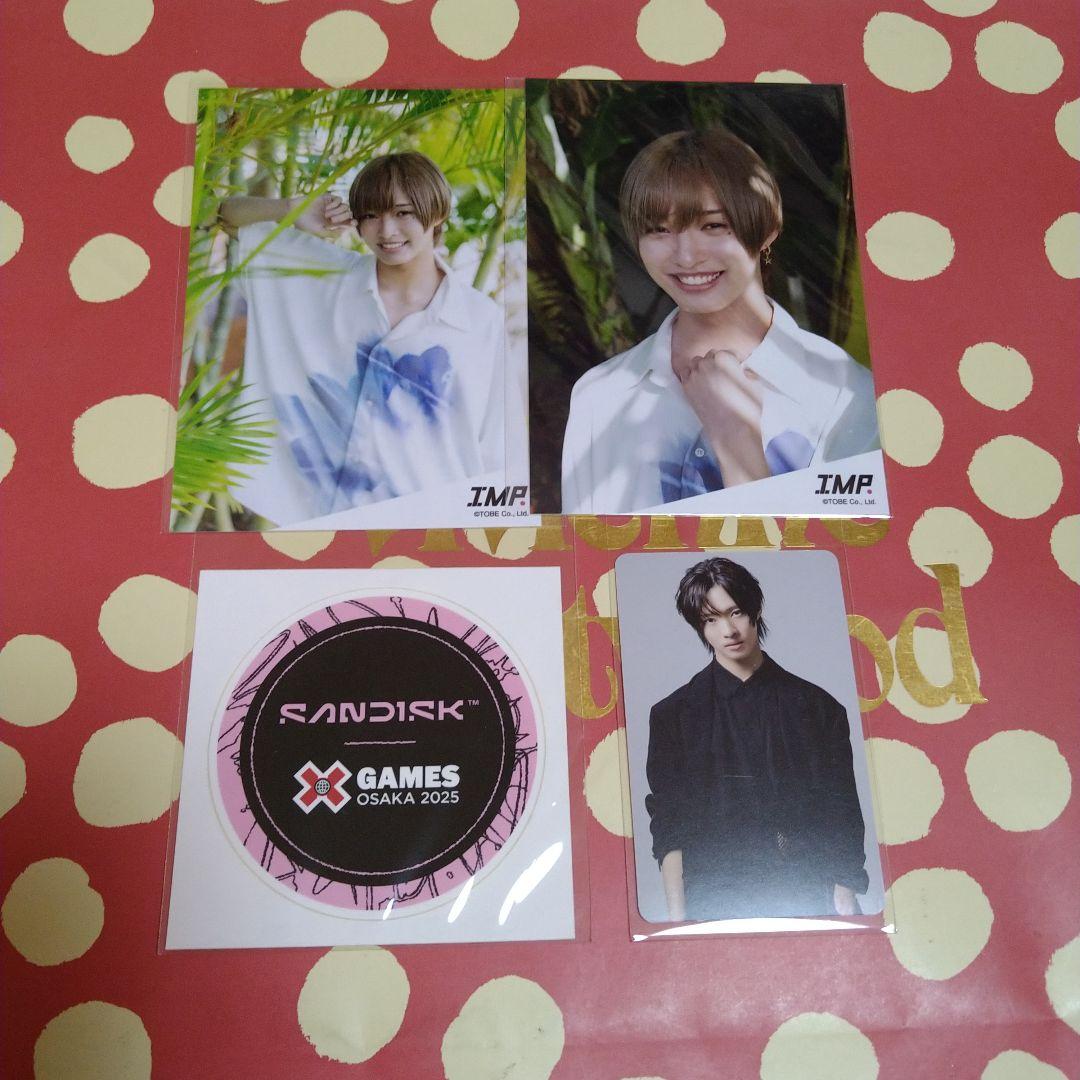 IMP. CD switching ペンライト うちわ クリアカード 写真