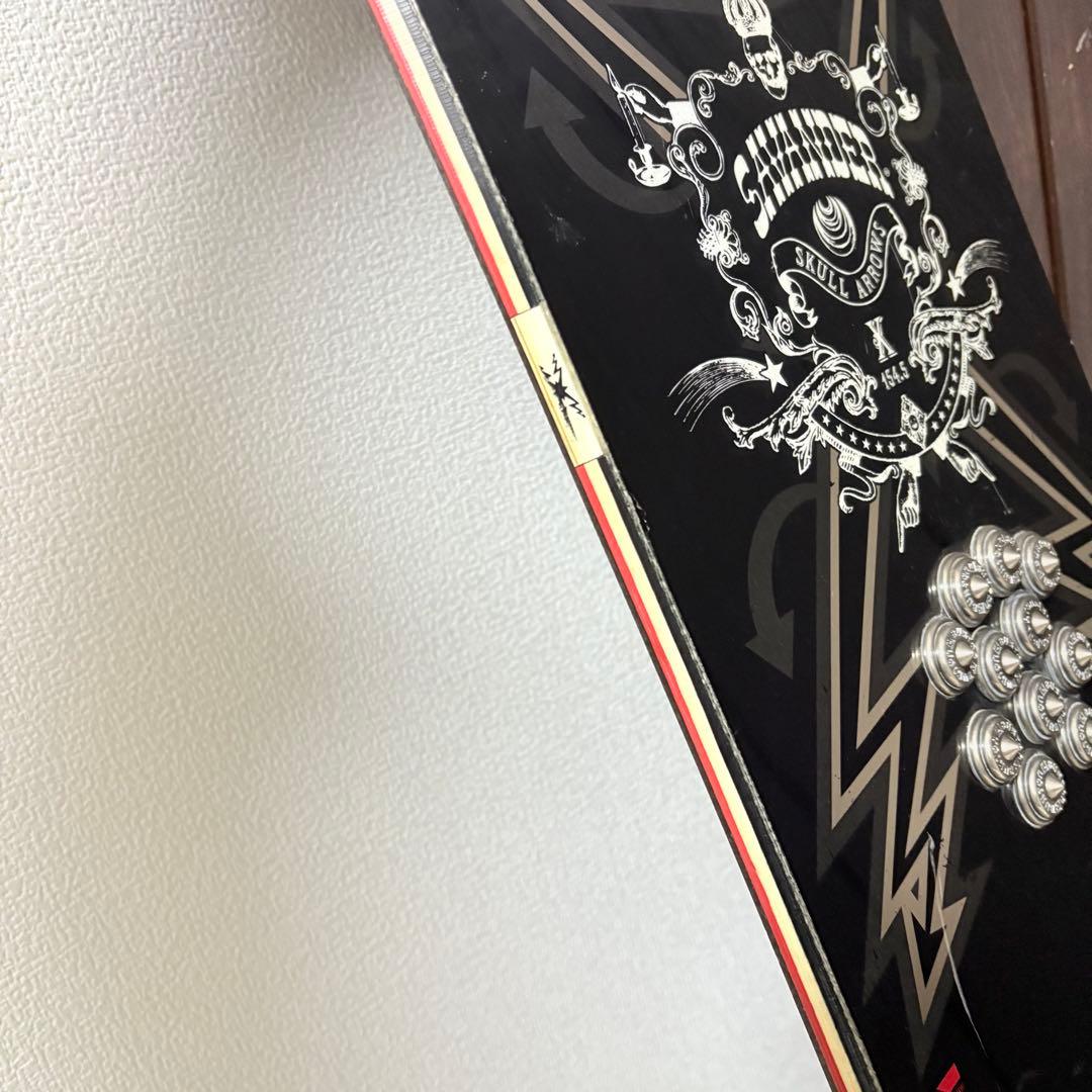 SAVANDER サバンダー スノーボード SKULL ARROWS 154.5