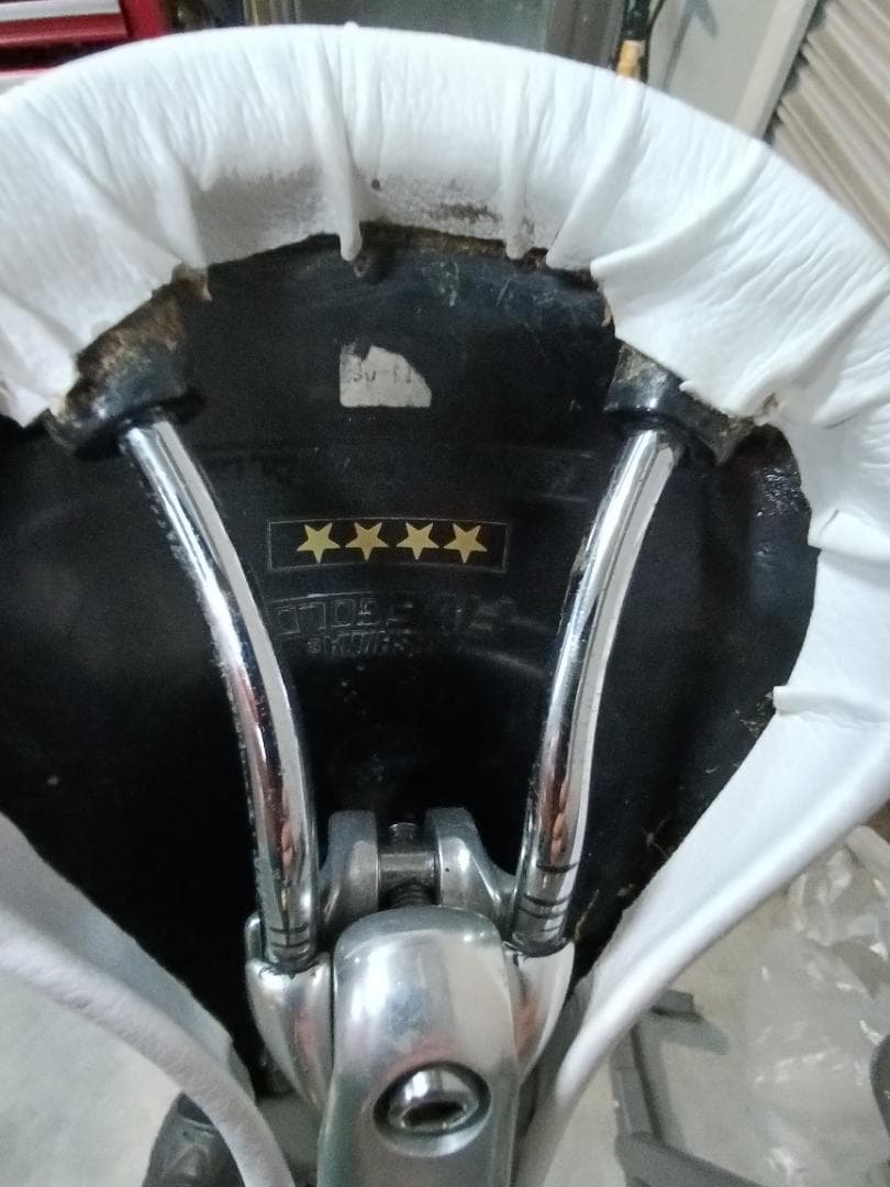 NITTO　日東　W30　27.2mm　NJS　シートポスト　サドル付き