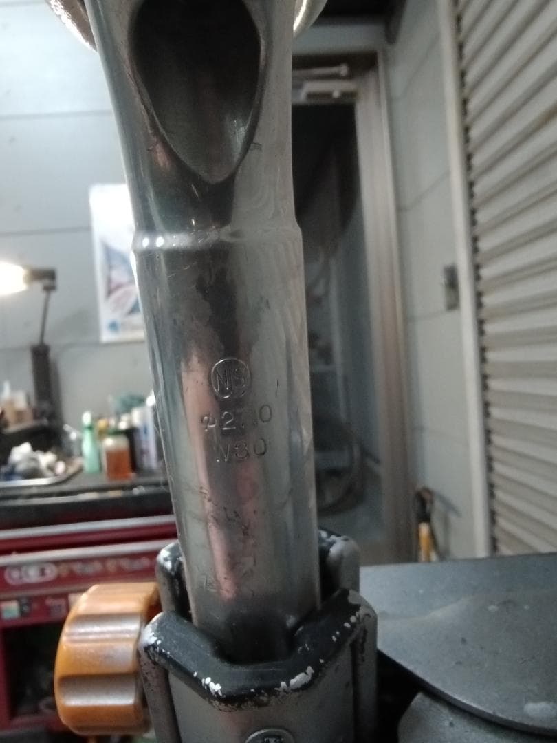 NITTO　日東　W30　27.2mm　NJS　シートポスト　サドル付き