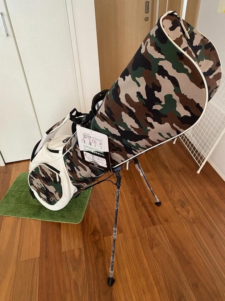 新品 キャロウェイ 迷彩柄 スタンド 軽量 ゴルフバッグ キャディバッグ