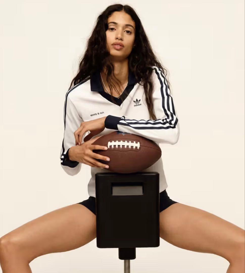 ⭐︎さゆり様専用⭐︎adidas sporty & rich 長袖ポロシャツ - メルカリ