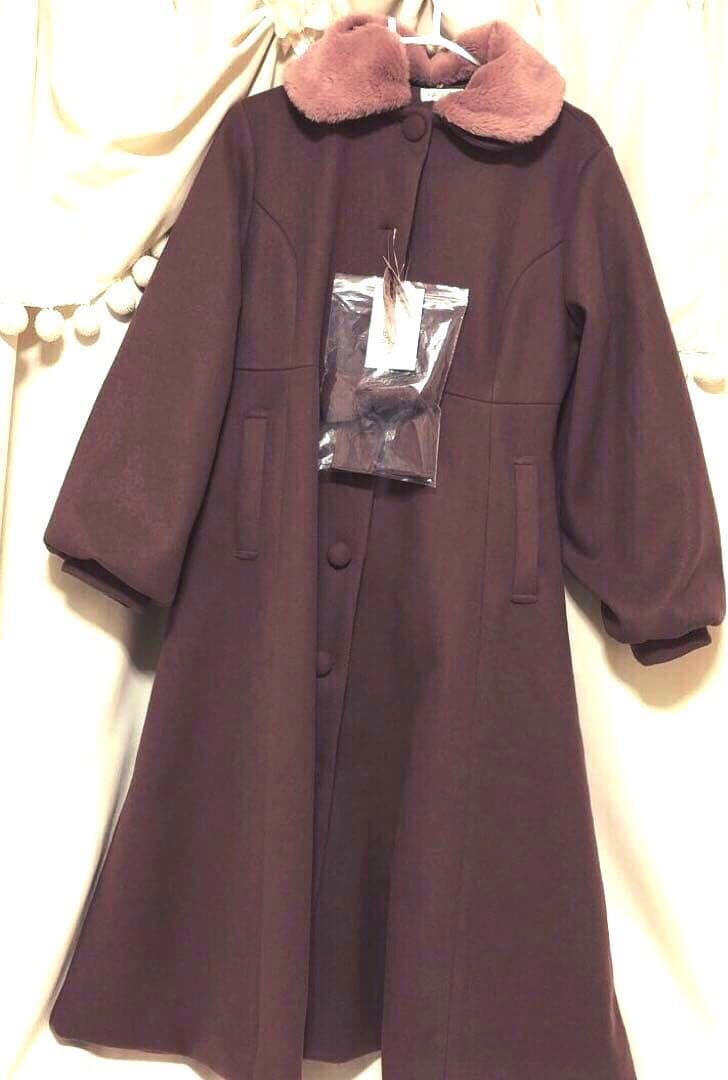 Lサイズ ピンク ロングコート 青木美沙子さん しまむら コラボ - メルカリ