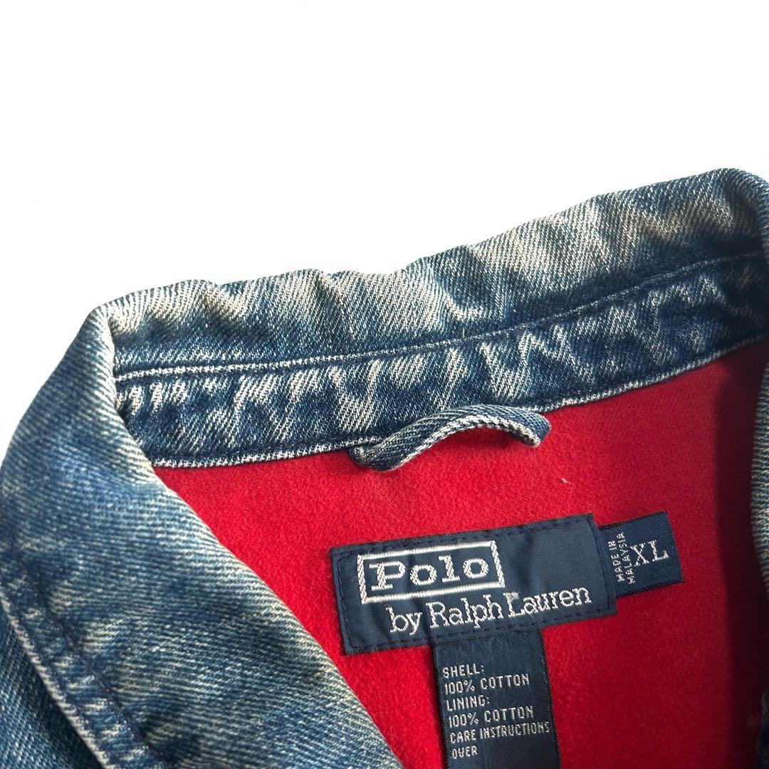 Ralph Lauren ラルフローレン デニムジャケット マレーシア製 - メルカリ