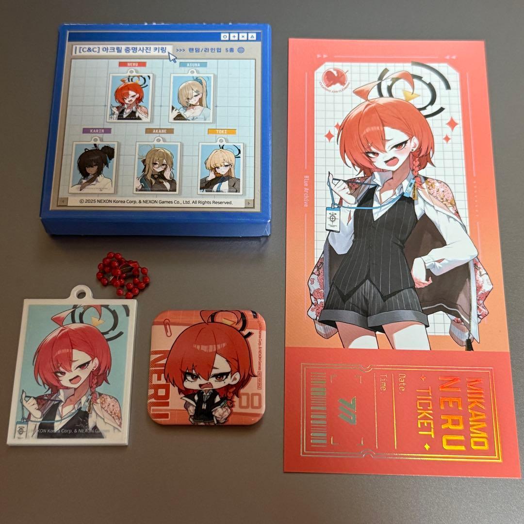 韓国限定] ネル アニメイト ブルアカ ブルーアーカイブ - メルカリ