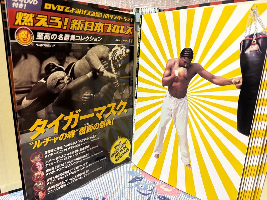 goh！！燃えろ!新日本プロレス DVDセット（1〜50）　冊子セット