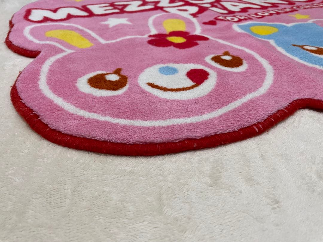 メゾピアノ ミミポポちゃん ラグマット レア レトロ