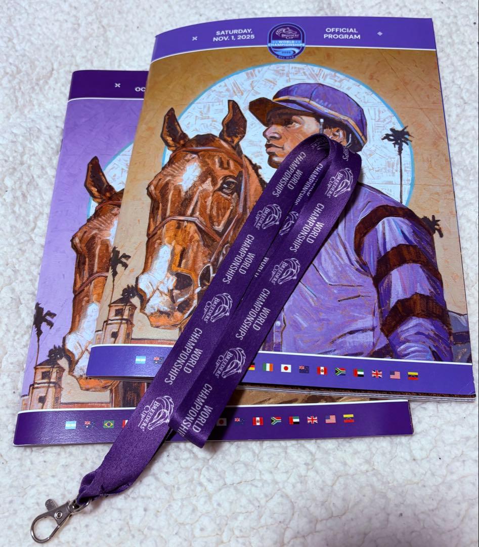 フォーエバーヤング 2025年ブリーダーズカップ 両日セット➕ネックストラップ ストラップ【フォーエバーヤング】 | カテゴリー一覧,ストラップ