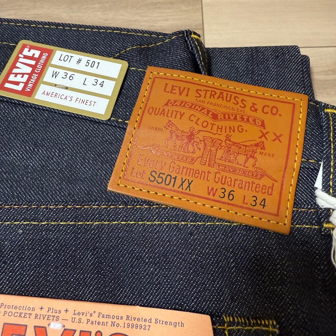 新品未使用 LVC S501XX 1944 大戦モデル 日本製 W36 L34 - メルカリ