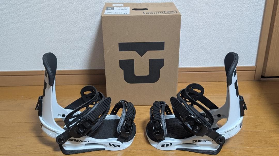 スノーボード バインディング 23-24 UNION CADET S WHITE