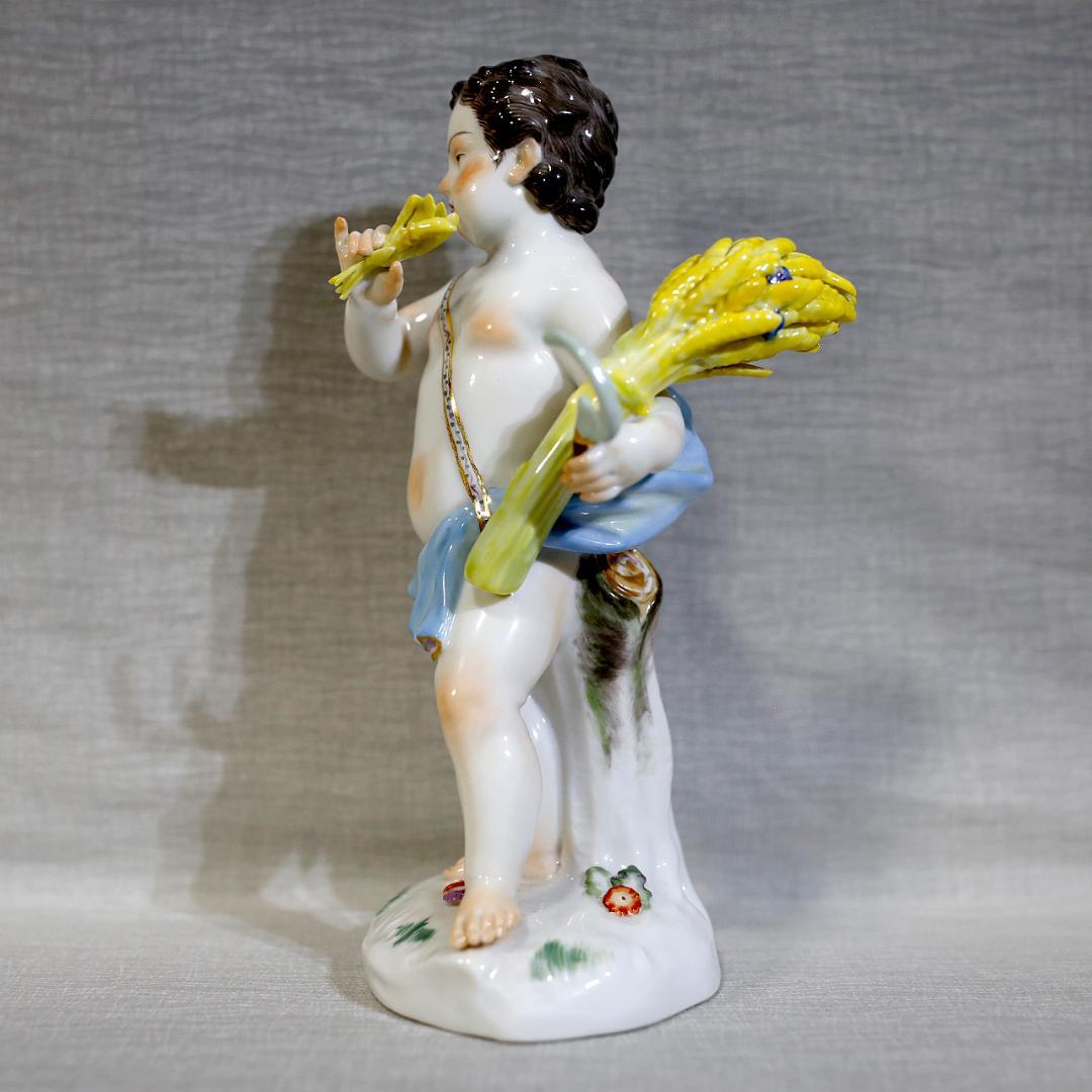 【極美品１級 送料込み】マイセン 夏 四季の寓意 フィギュリン ケンドラー造形