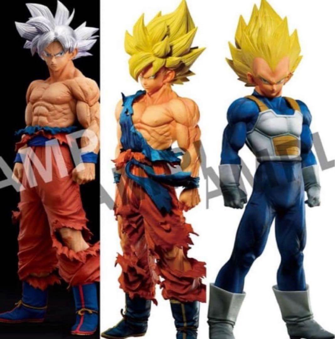 新品】smsp ゲンキダマツリ 孫悟空 ベジータ フィギュア 三体セット