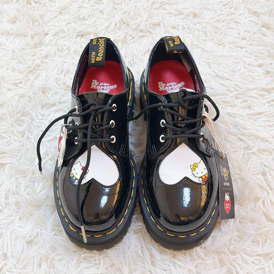 極美品】ドクターマーチン サンリキティちゃん 厚底ローファー 1461