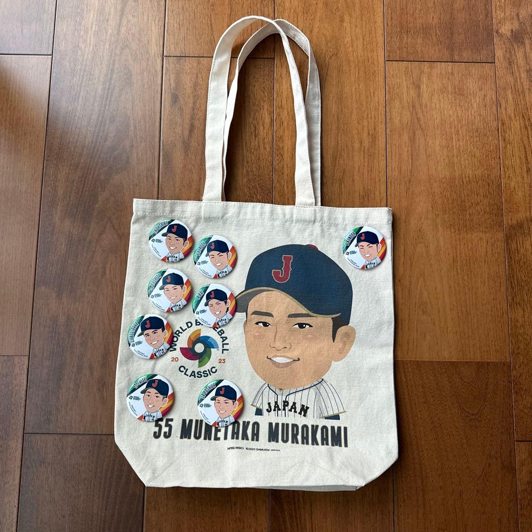 ムネタカ・ムラカミ トートバッグ WBCバッジ付き 楽天市場】GENTIL BANDIT ジャンティバンティ x Roppongi Hills