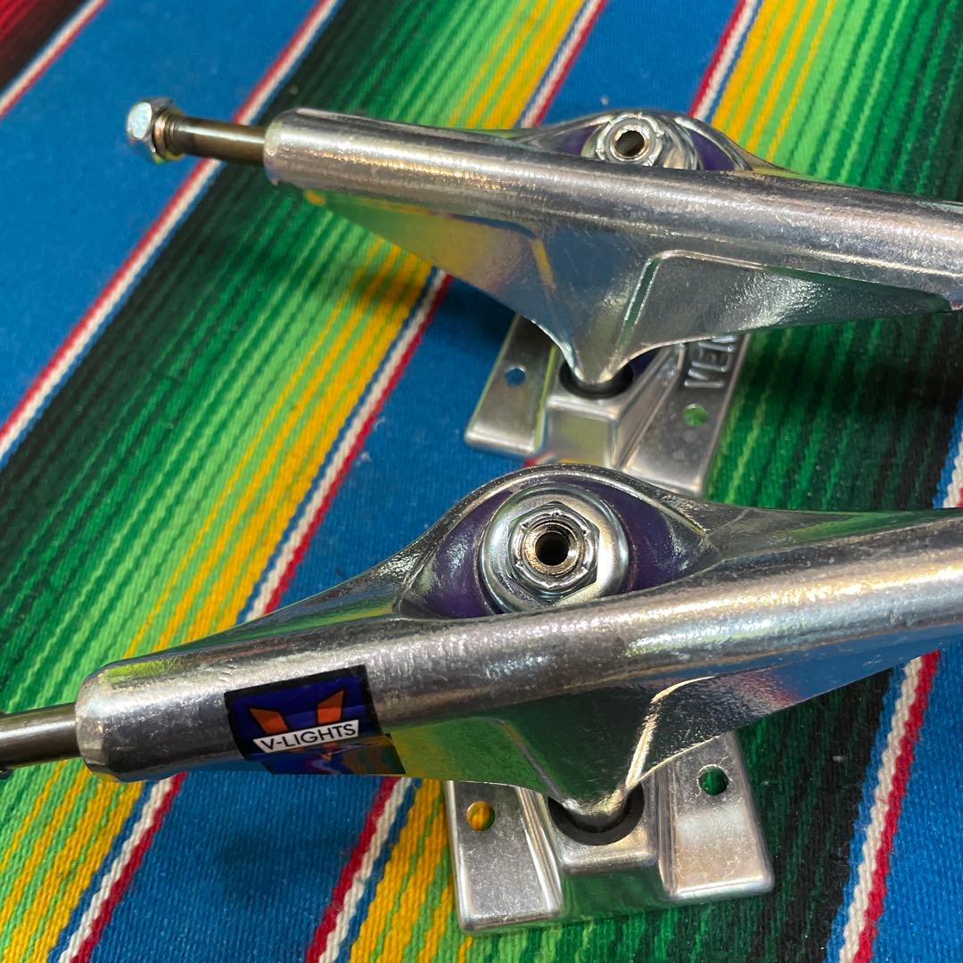 V-LIGHTS スケートボード トラックベンチャー5.2HI スケボー トラック ベンチャー VENTURE TRUCK V-LIGHT 5.2 POLISHED