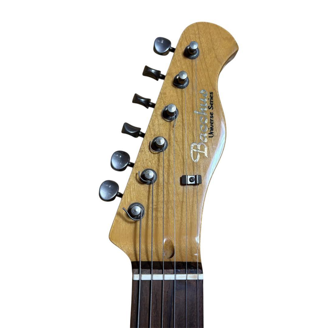 希少】Bacchus テレキャス 銀ロゴ 旧ロゴ BTE-350 - メルカリ