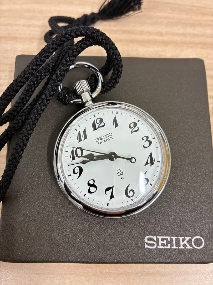 SEIKO セイコー 懐中時計 7550-0010 鉄道時計 国鉄 - メルカリ