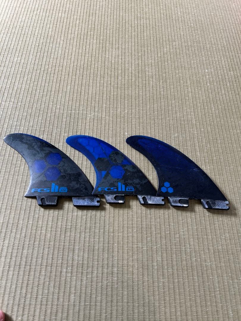 FCS II AM Mサイズ 3枚セット FCS II AM フィン 3枚セット FCS II AL MERRICK TRI FIN SET - FCS JAPAN