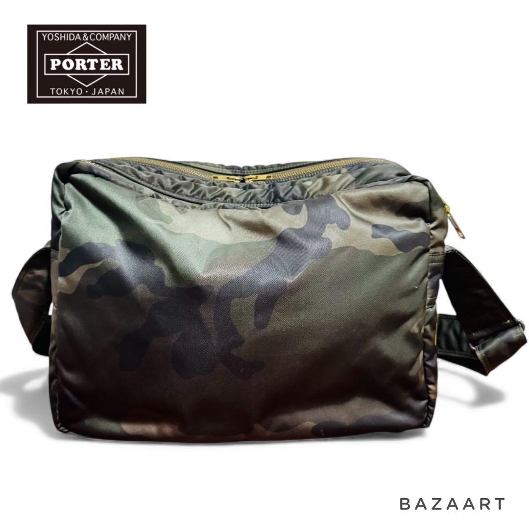 PORTER ポーター 30周年 タンカー カモフラ 二層式 ショルダーバッグ