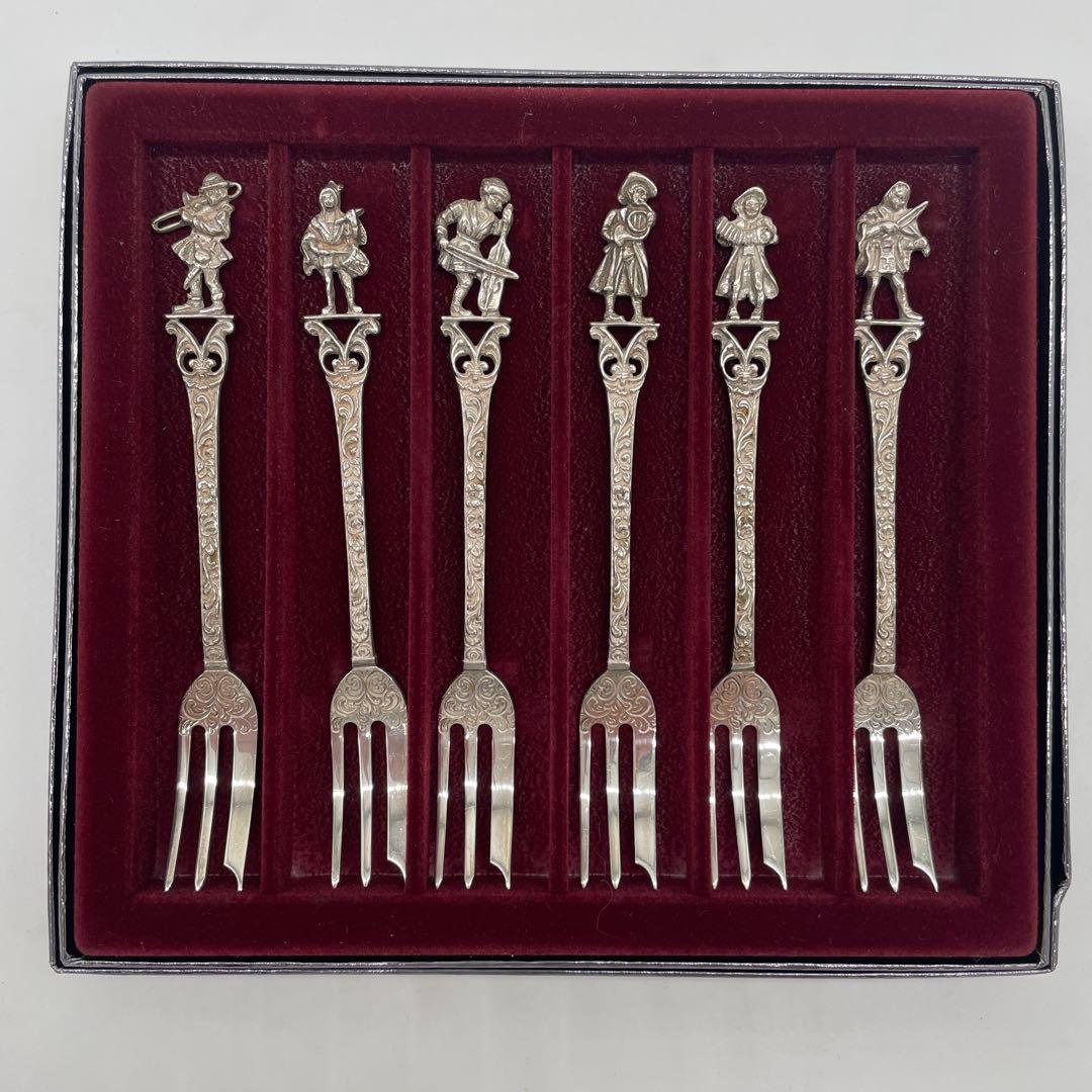 クリストフウィドマン　楽器隊　シルバー925 96gフォークセット　銀製品　刻印 クリストフ・ウィドマン シルバー テーブルスプーンを買い取りました