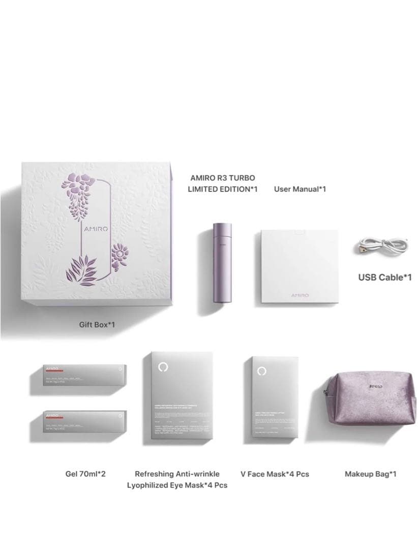ボディ・フェイスケア AMIRO R3 Turbo Facial RF Skin New AMIRO R3 TURBO FACIAL RF SKIN TIGHTENING DEVICE | eBay