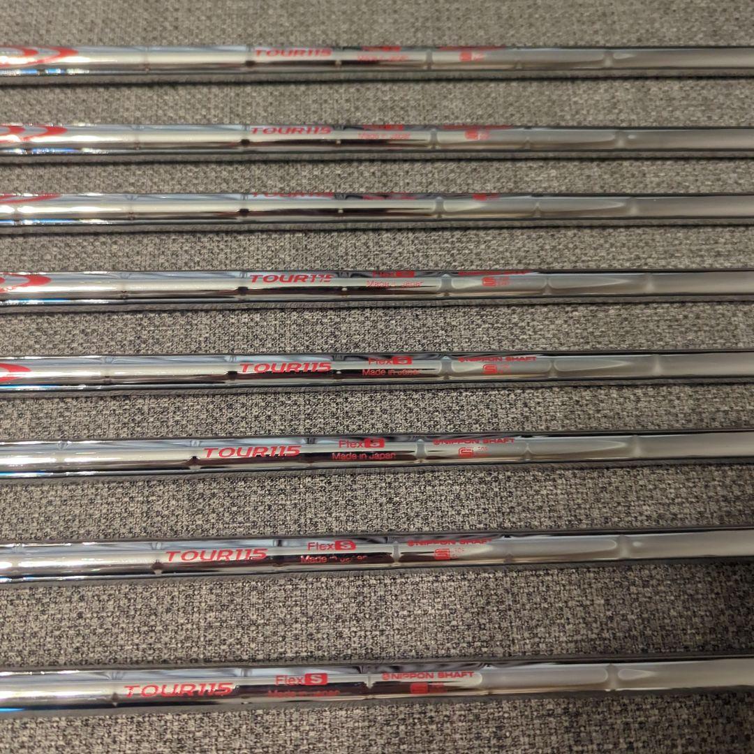 N.S.PRO MODUS 115 s スチールシャフト 8本セット