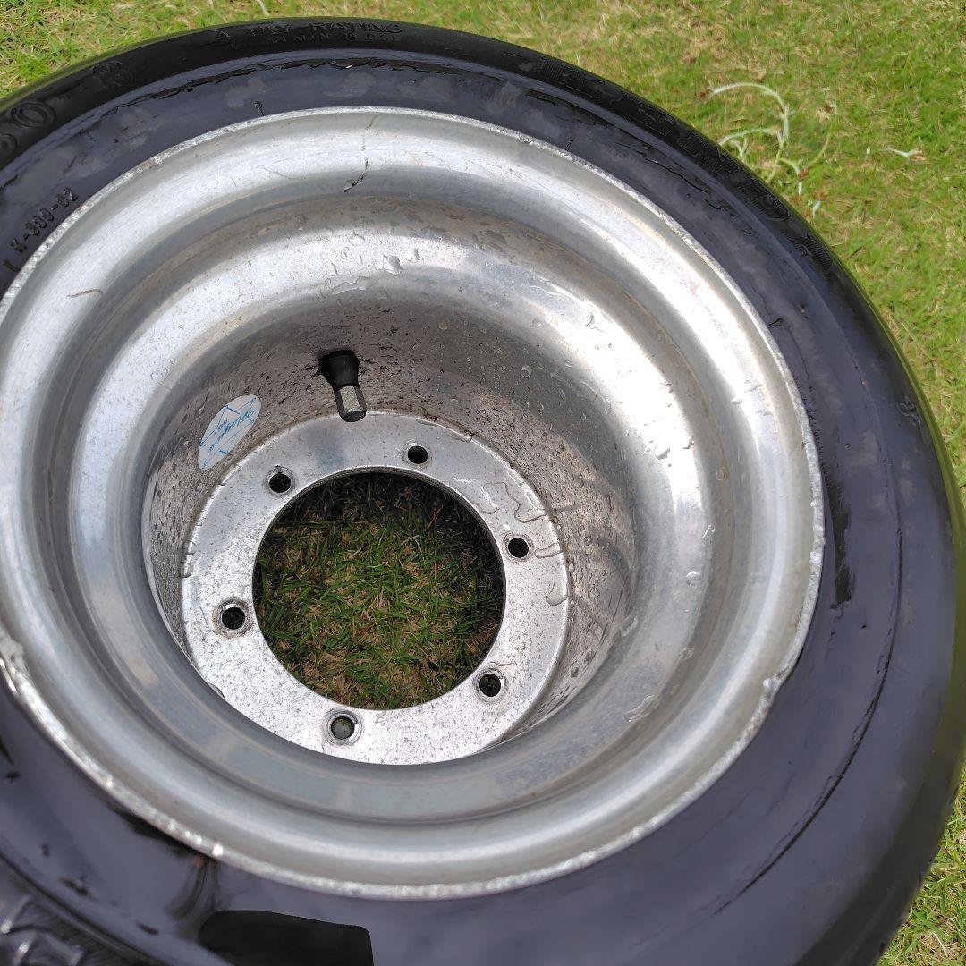 ジャイロ用　アルミホイール付きタイヤ 16x6.50-8