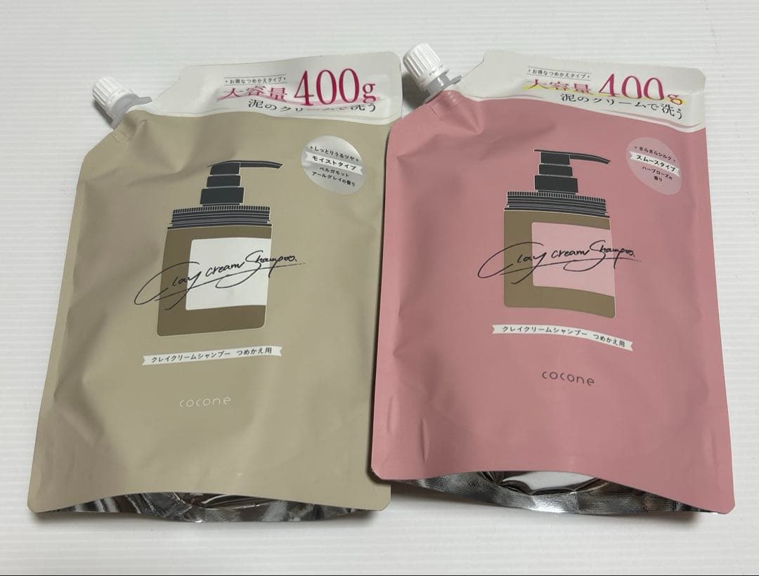 cocone クレイクリームシャンプー 詰め替え用 2種類 ココネ cocone