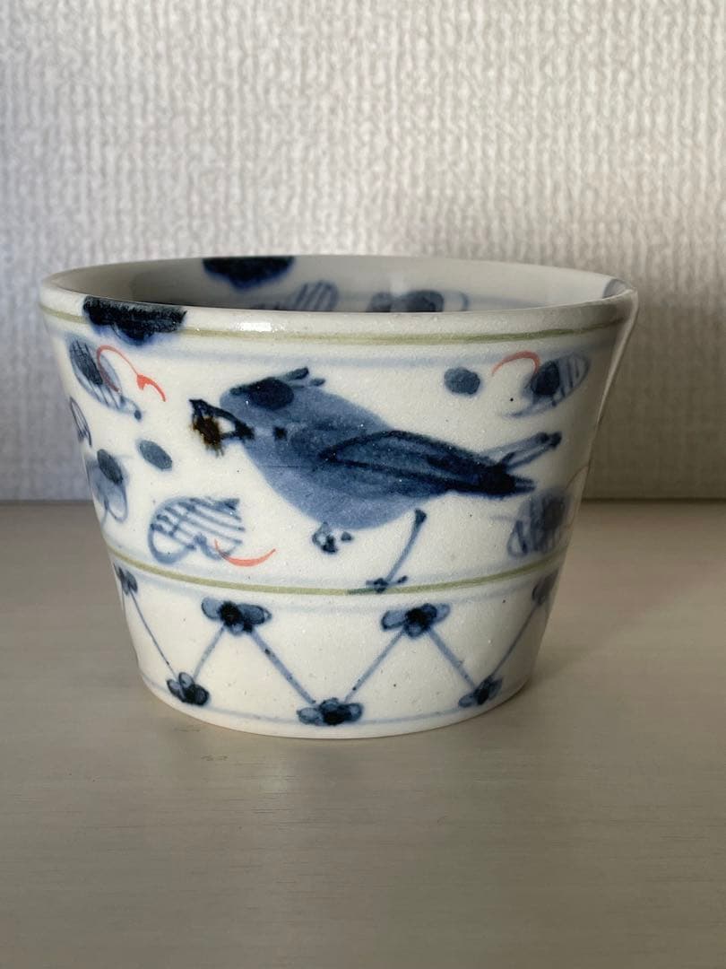 未使用 日高直子 さん そば猪口 2個セット