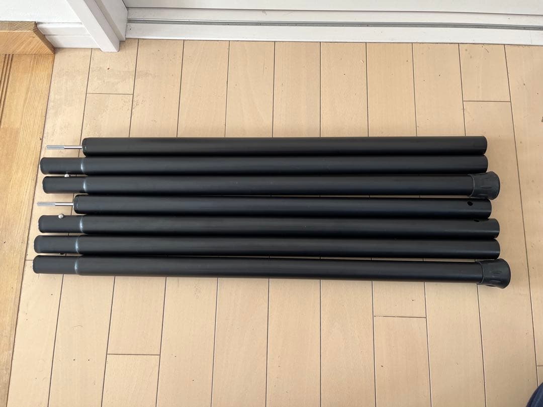 スノーピーク ウイングポール ブラック240cm 180cm TP-002BK スノーピーク ウィングポールブラック 240cm TP-002BK キャンプ ポール