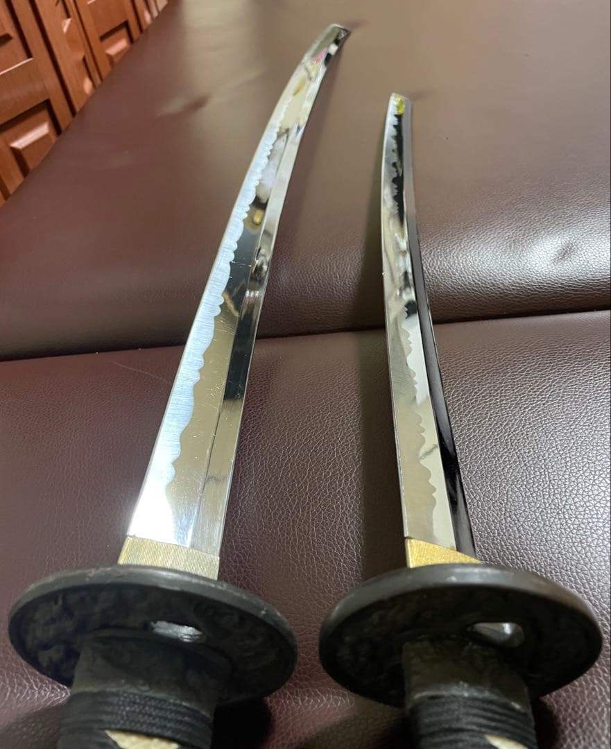 模造刀 居合刀 刀掛け 螺鈿 武具 v311