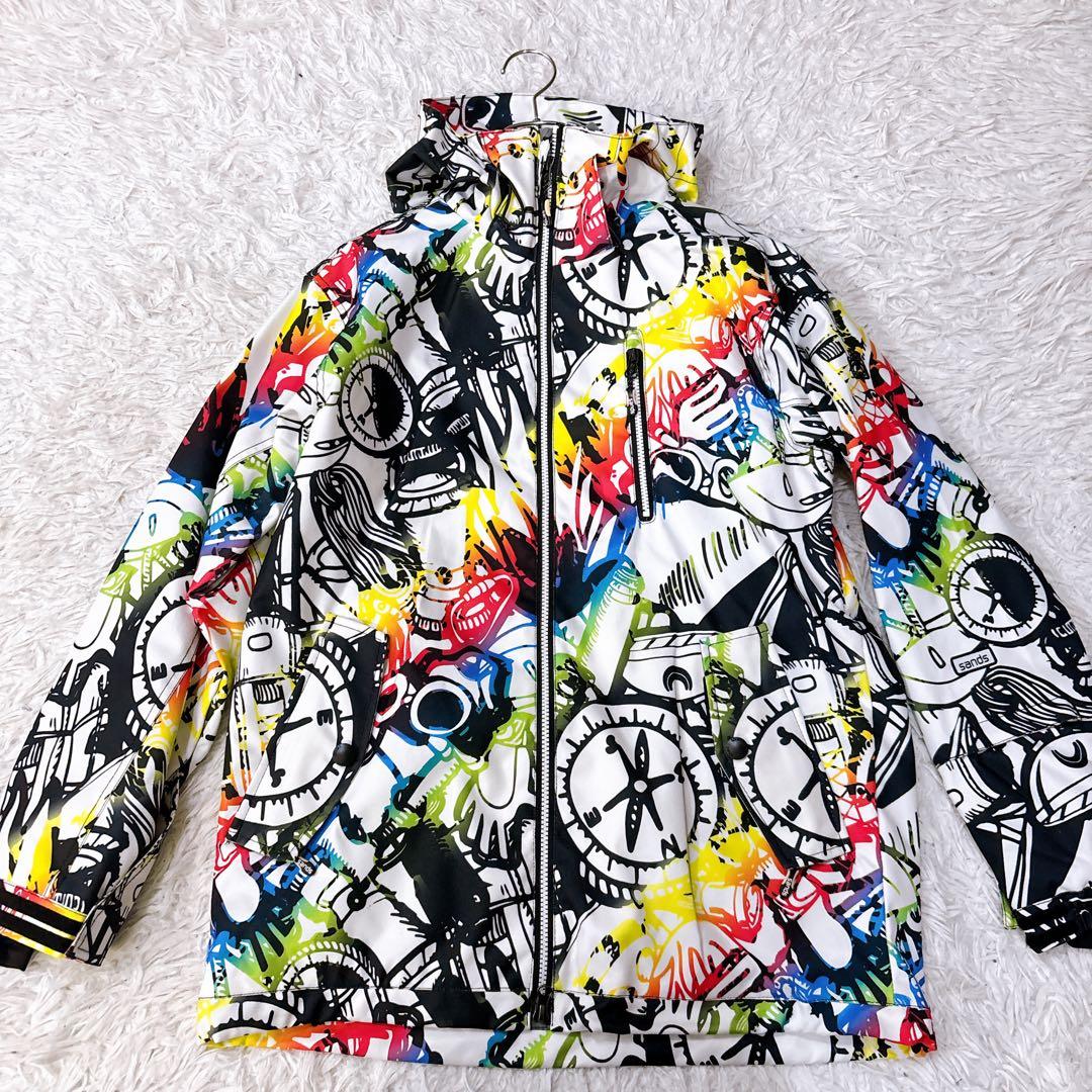 極美品 sands サンズ スノーボードウェア 上下セット メン