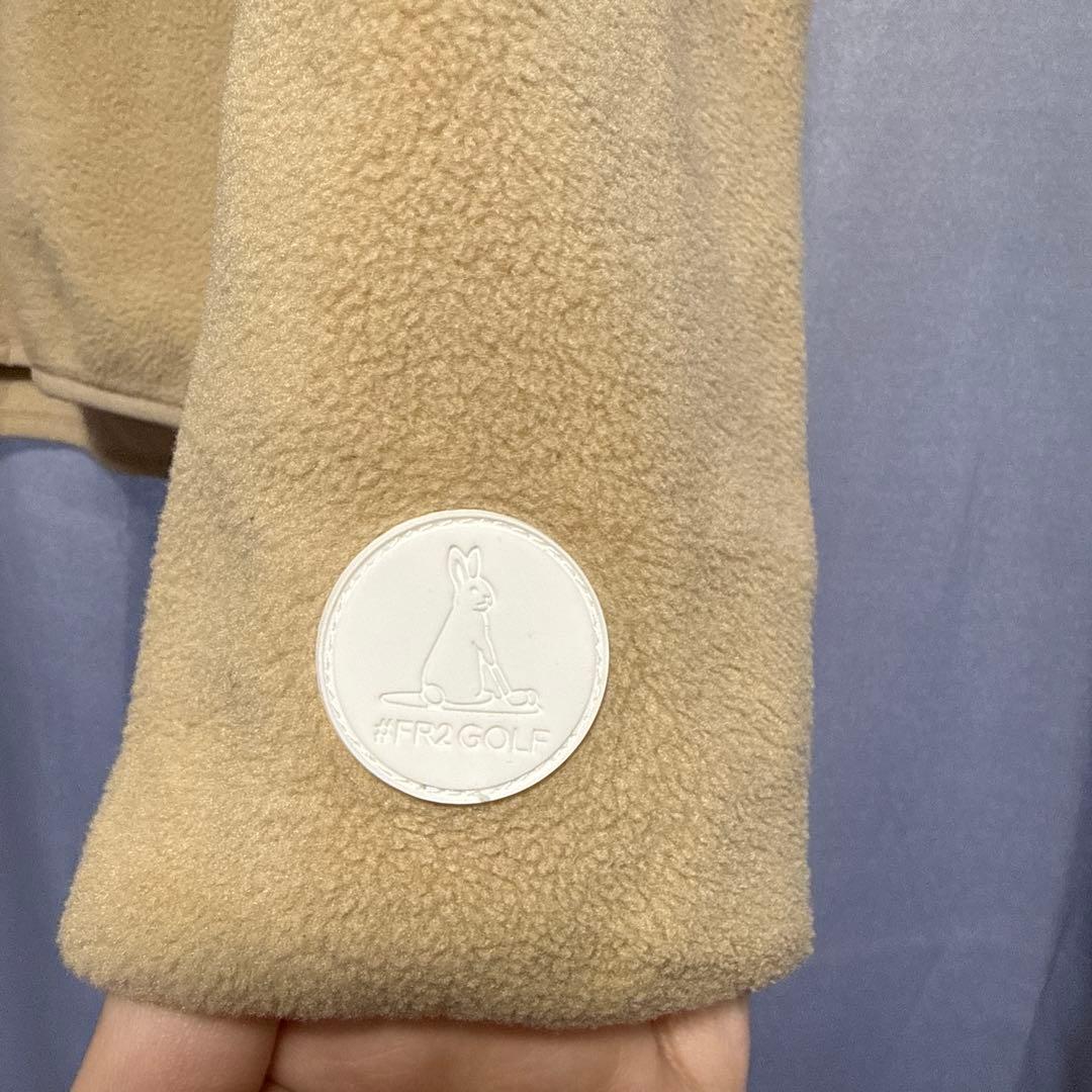 最終値下げ】#FR2GOLF ハーフジップセーター BCC ベージュ 希少 - メルカリ