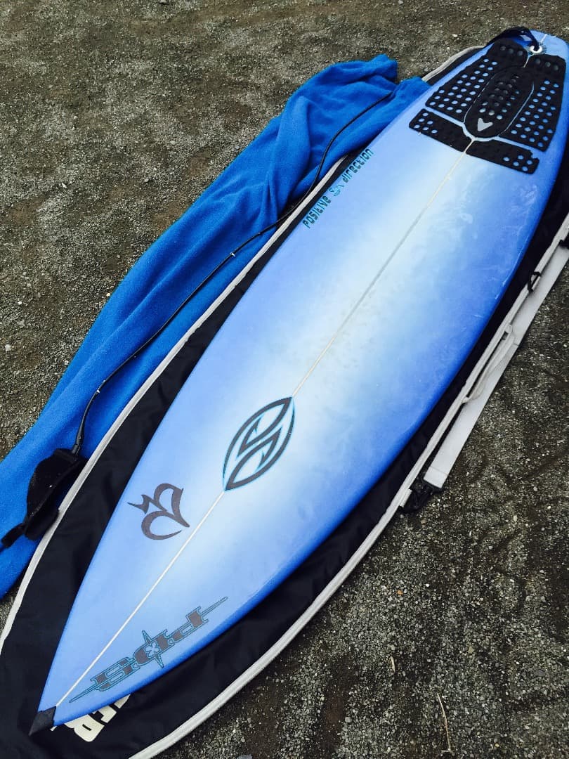 超美品6'1抜群の回転性スピード浮力positiveポスティブ石井勇