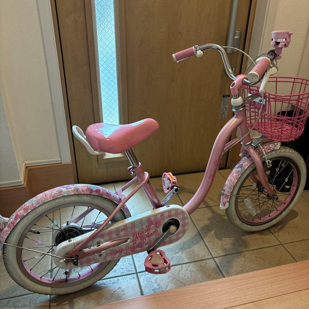 美車アサヒ メゾピアノ 自転車 美品 室内保管