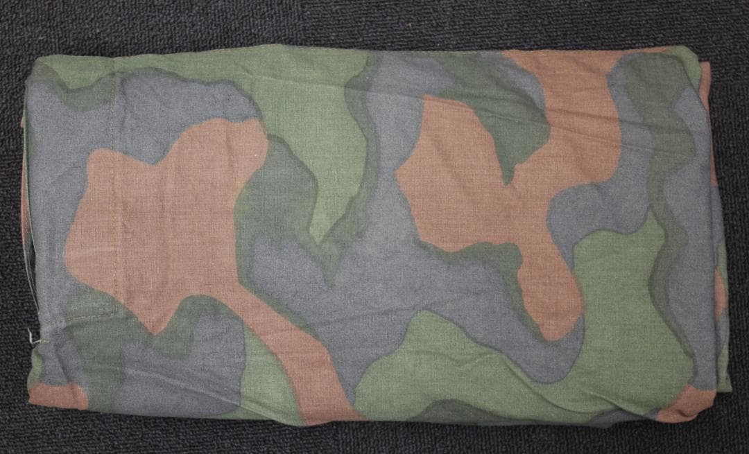 USED ノルウェー軍幕 カモ2 ポンチョテントシート 1枚 ミリタリー