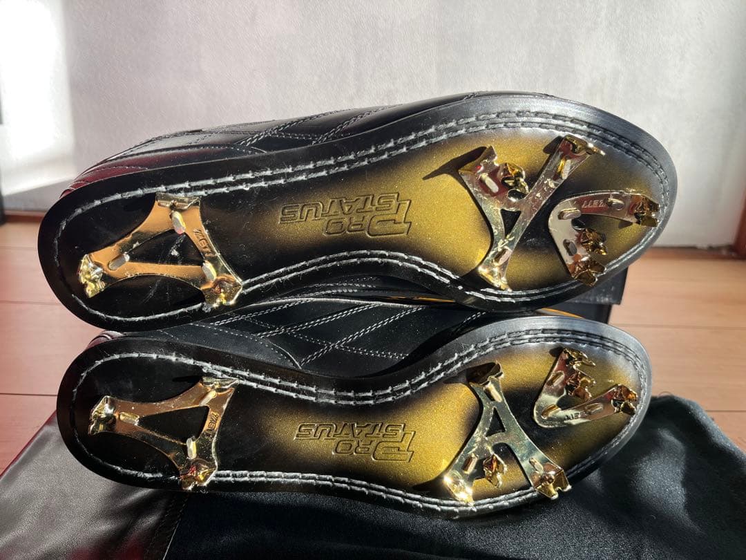 【新品未使用】ZETT プロステイタス 野球スパイク 革底 27.5cm