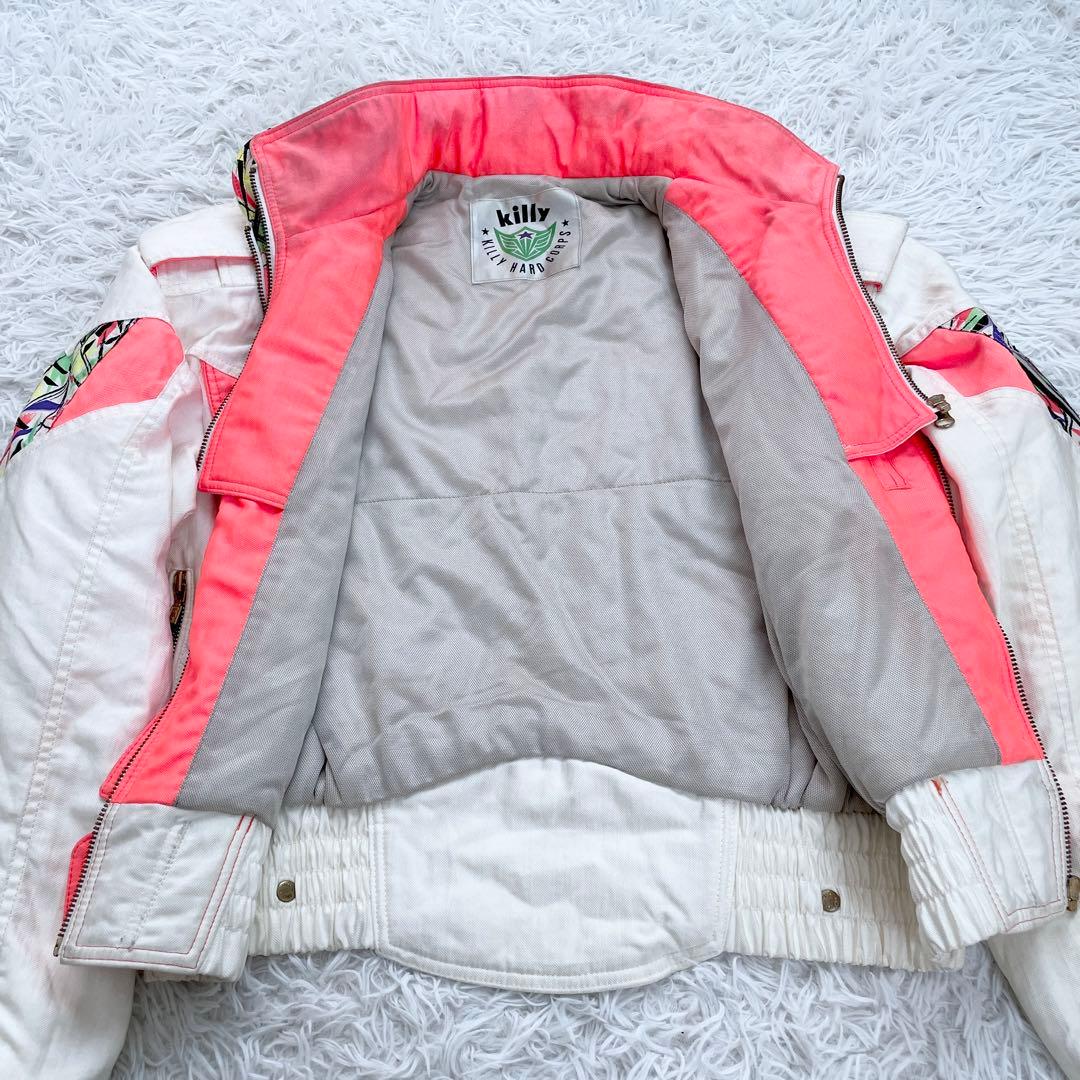 良品 キリー アシックス製 ヴィンテージスキーウェア 上下セット 昭和