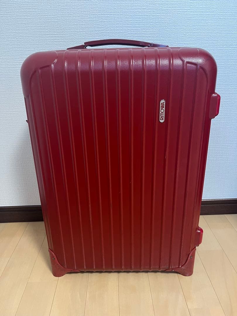 RIMOWA リモワ サルサ 35L 2輪キャリーケース 廃盤 レッド - メルカリ