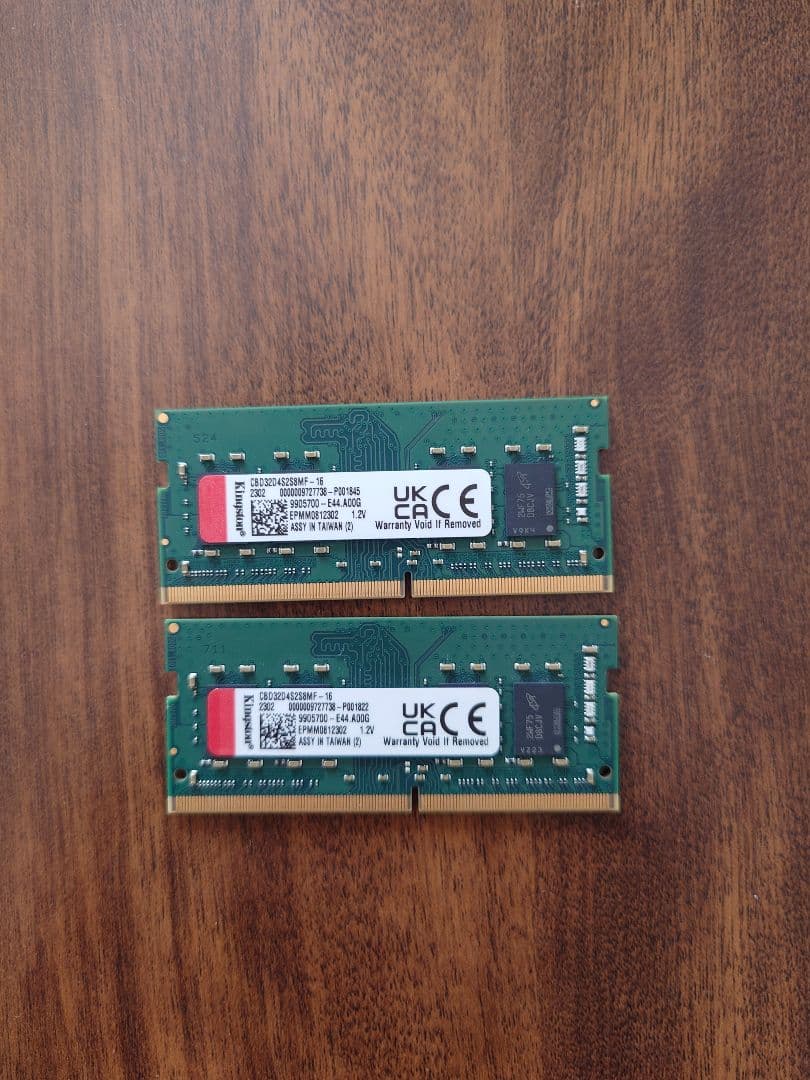 Kingston CBD32D4S2S8MF 16GBx2 ノートPC用メモリ Amazon | キングストン Kingston ノートPC用メモリ DDR4 3200MT/秒