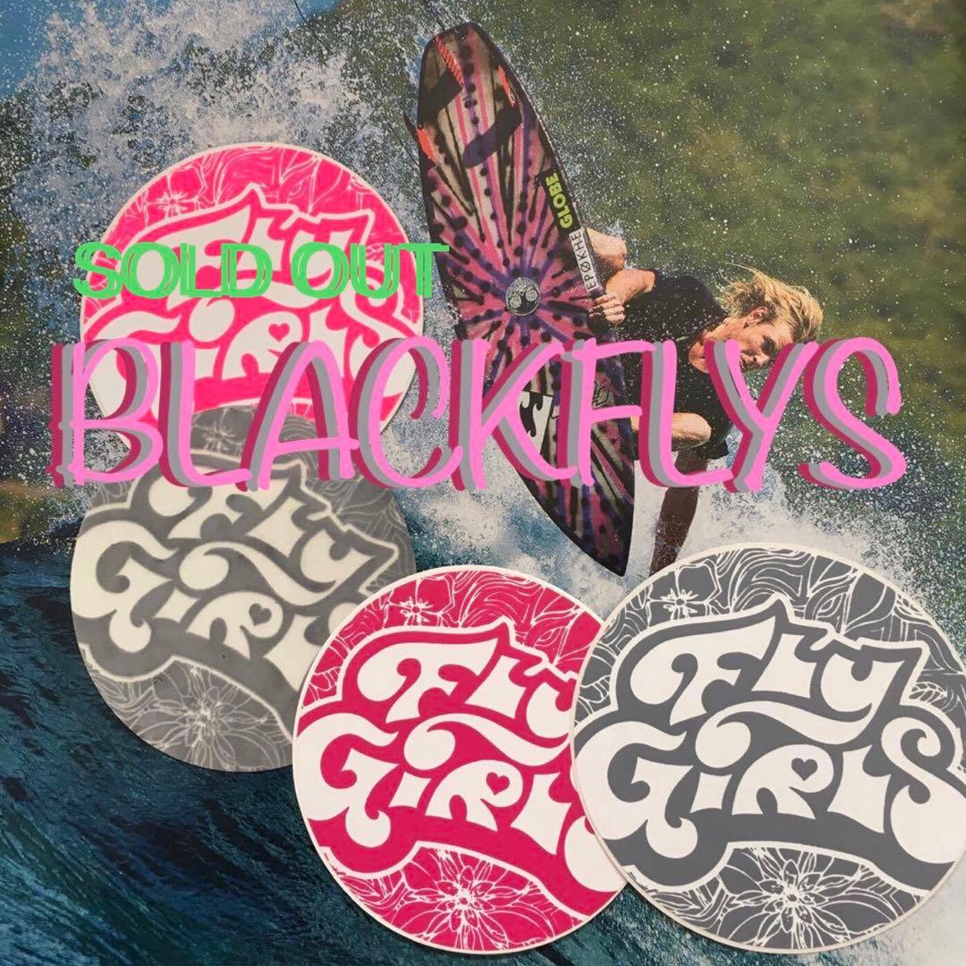 BlackFlysブラックフライGirl US限定ロゴステッカー1点 - メルカリ