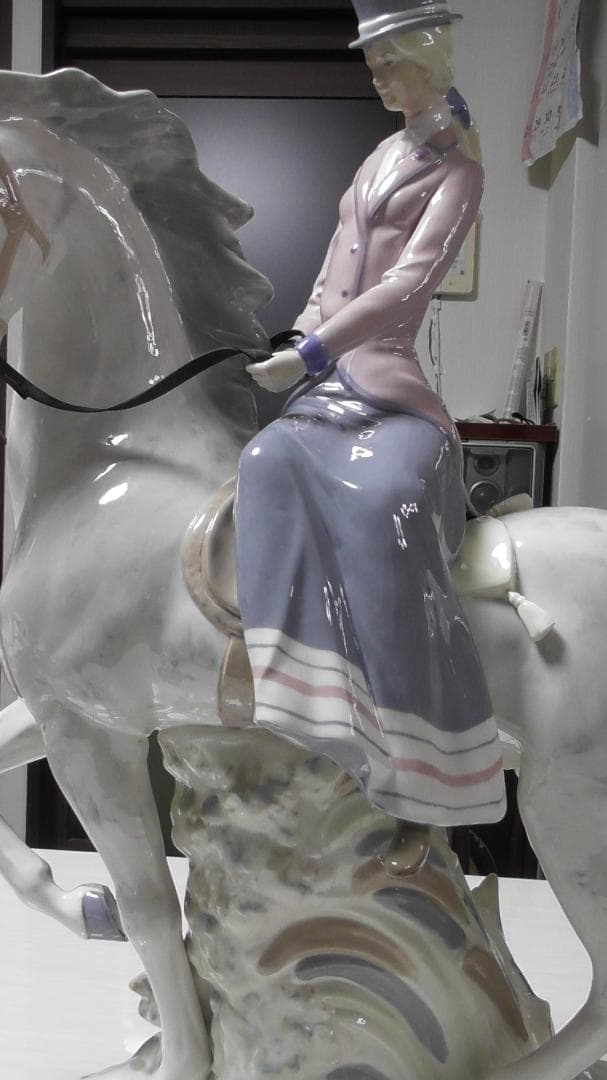 REX VALENCIA【白馬に乗る貴婦人】3 リアドロ インテリア L495