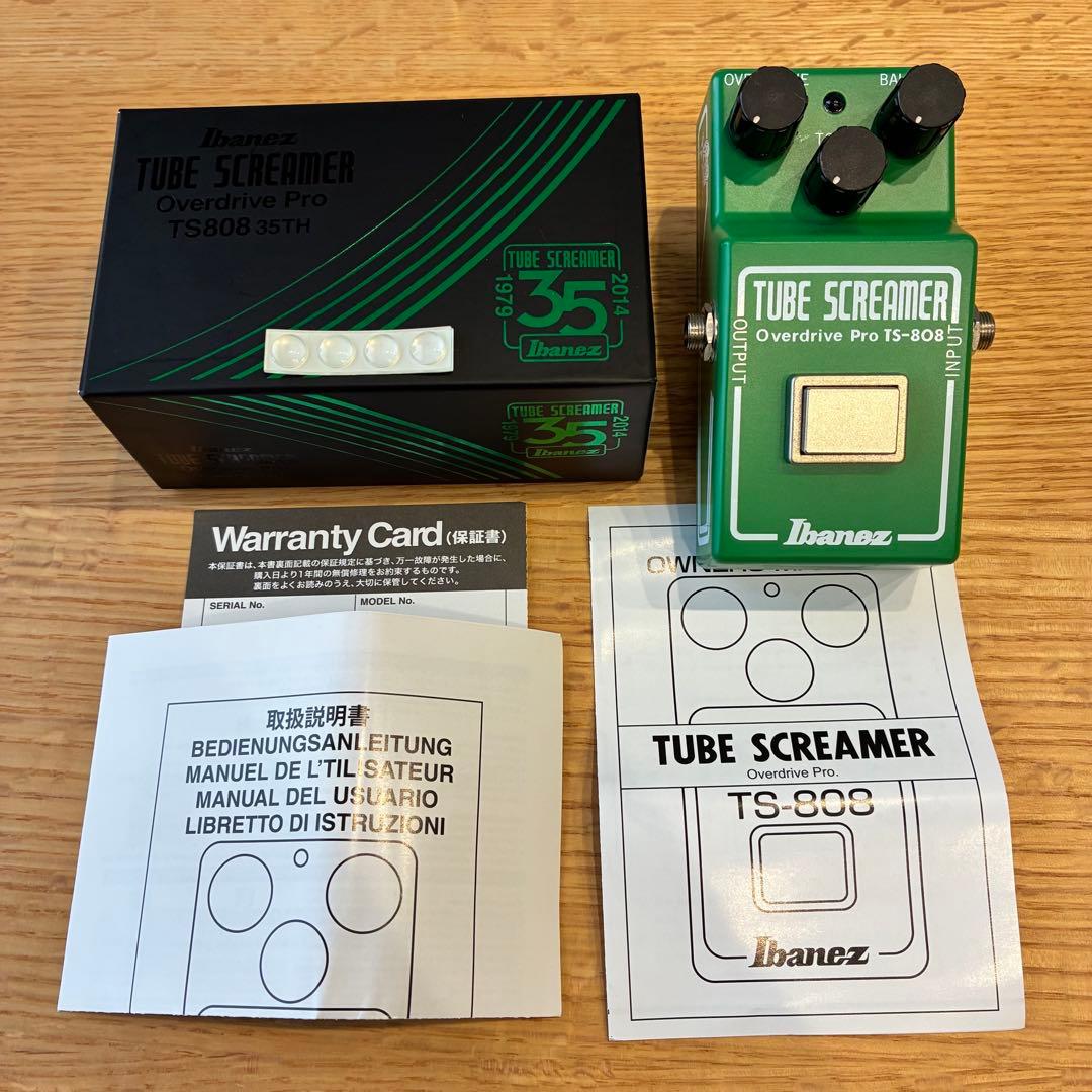 Ibanez Tube Screamer TS808 35th 3500台限定 Ibanez TS808 Tube Screamer Reissue 2004 - Present | Reverb Canada