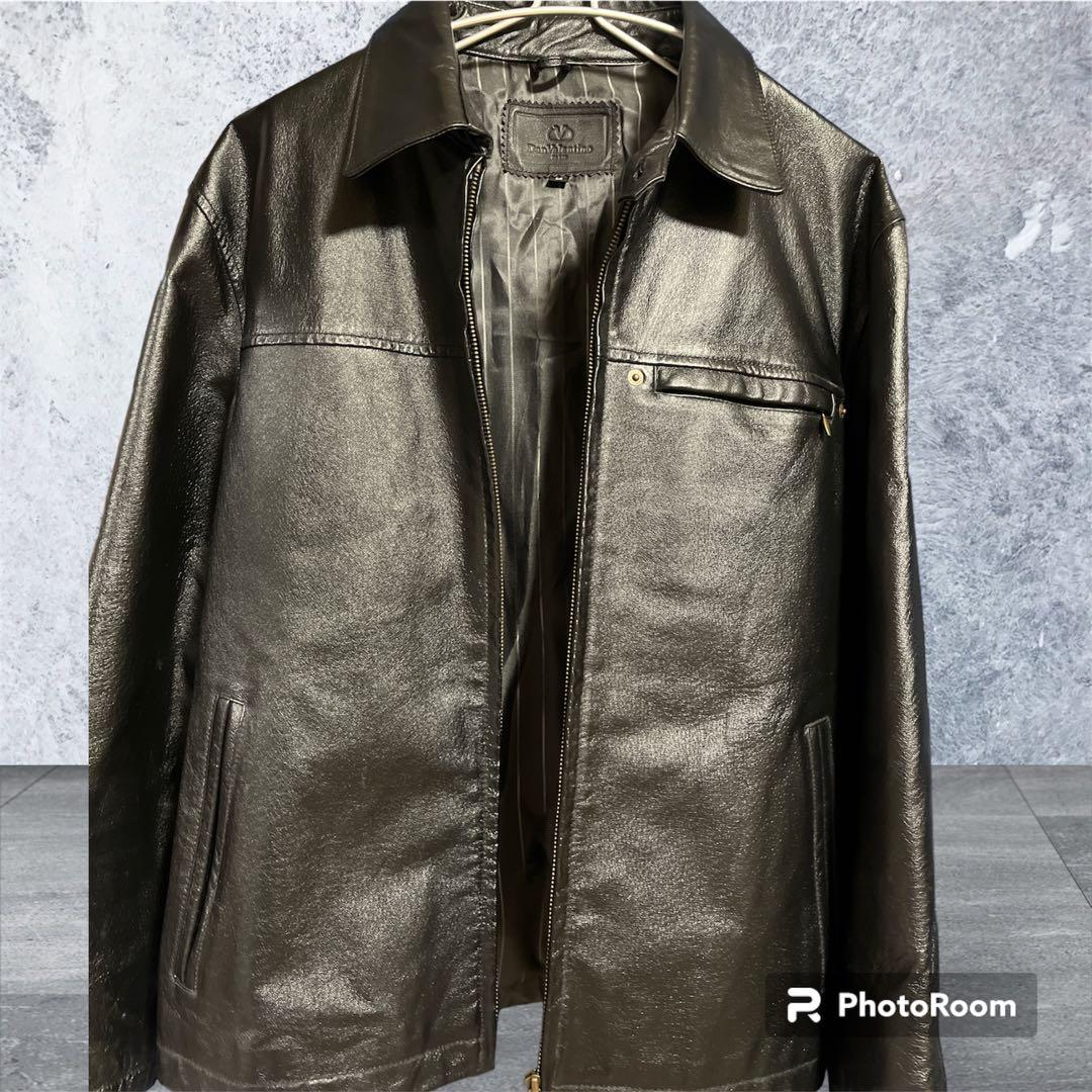 Dan Valentino メンズ レザージャケット 豚革 Mサイズ - メルカリ