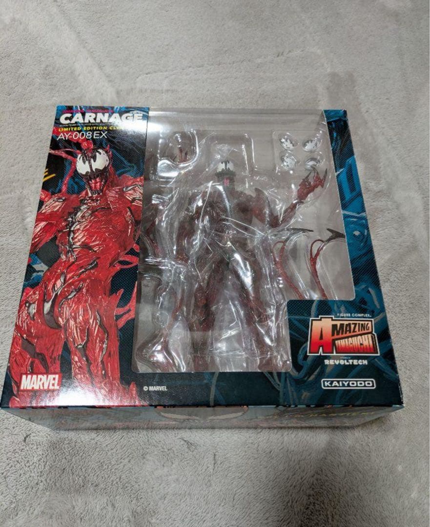 アメイジングヤマグチ ベノム AY-008 EX カーネイジ劇場ムビチケ限定 アメイジング・ヤマグチ 008 EX カーネイジ Limited edition clear ver