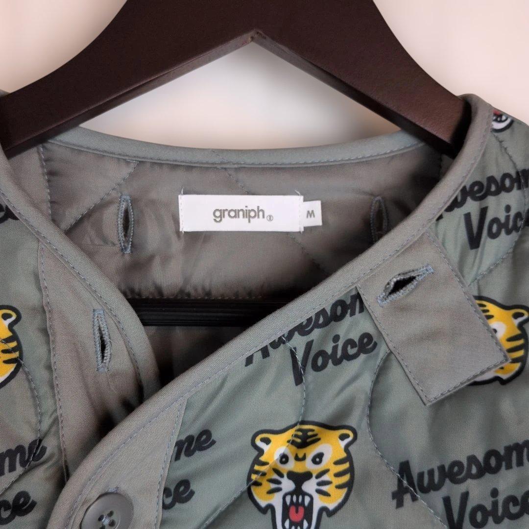 美品☆ グラニフ オーサムタイガー 3Way仕様アウター モッズコート 黒