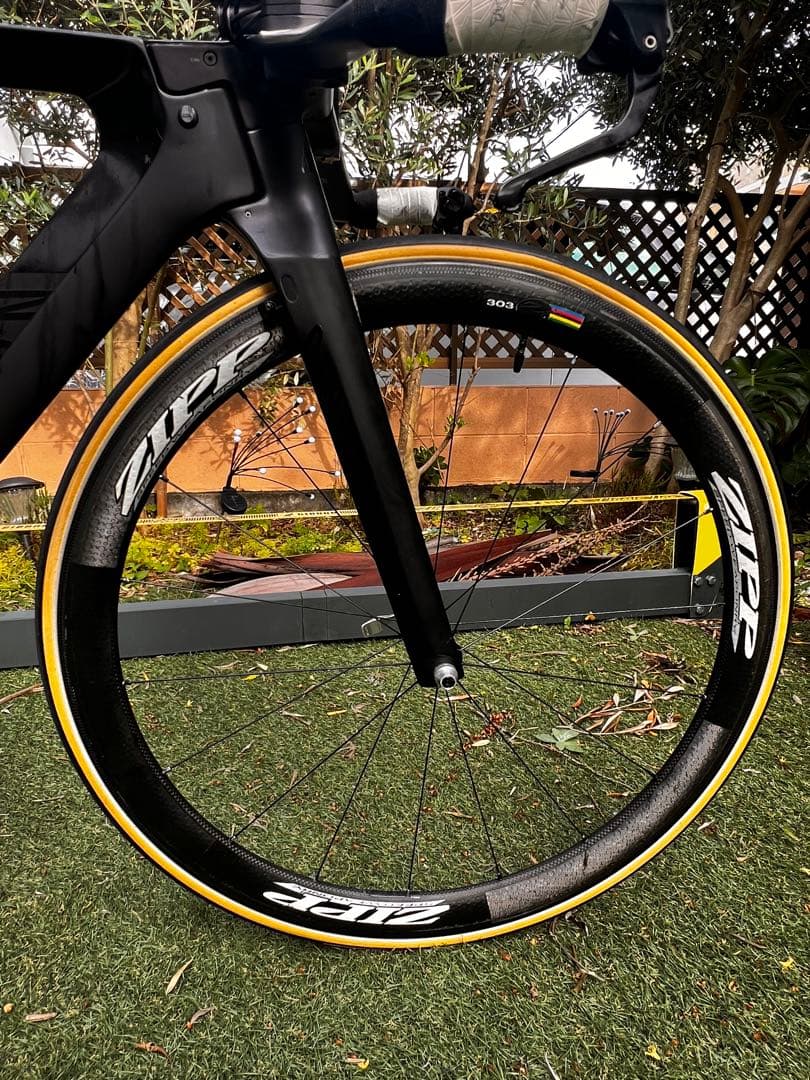 キャニオン【軽量7.64kg】トライ、TT di2 パワメ ZIPPホイール