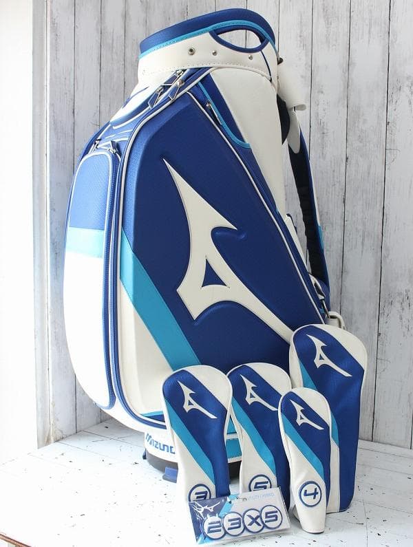 ミズノ キャディバッグ ツアー スタッフ ヘッドカバー付き Tour Staff Mid キャディバッグ／25年モデル|5LGC2512|バッグ|ゴルフ