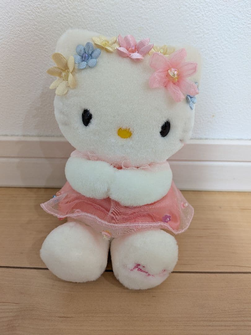 平成レトロ フェアリー 妖精 ハローキティぬいぐるみ サンリオ - メルカリ