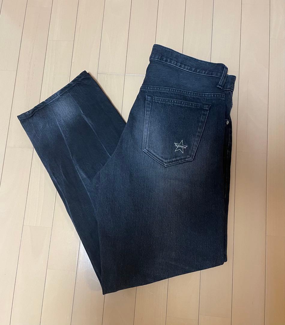 パンツ 25SS Distressed Loose Fit Selvedge Jean Supreme Distressed Loose Fit Selvedge Jean (FW25) Washed Indigo